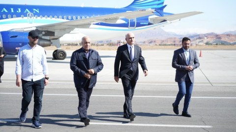 Şahin Mustafayev Təbrizə getdi - FOTO