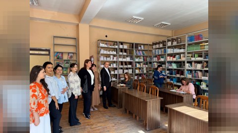 Pedaqoji Universitetdə yeni oxu zalı yaradılıb