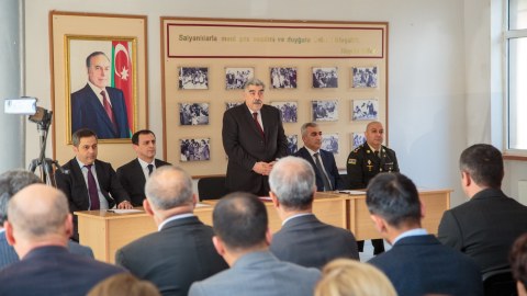 Rüstəm Xəlilov növbəti səyyar qəbul keçirdi - FOTO