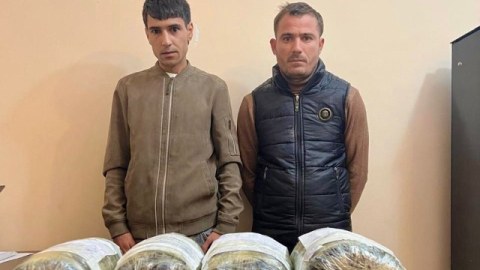 Narkokuryerlik edənlər saxlanıldı