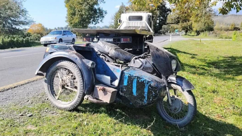 Zaqatalada motosikletlə maşın toqquşdu&nbsp;- Xəsarət alanlar var