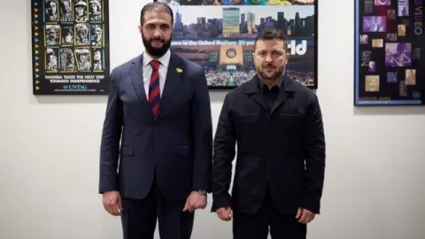 Ukrayna Suriya ilə barışdı