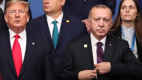 Ərdoğan-Tramp görüşü başladı