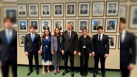 Prezident ailəsinin Nyu-Yorkdan FOTOSU
