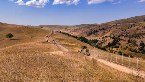 "AzerGold" Quşçu kəndində infrastrukturun bərpasına dəstək göstərdi