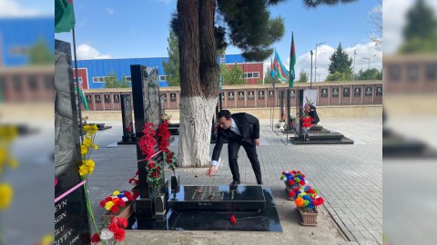 Mahir Süleymanlı Xaçmazda və Şabranda bir sıra görüşlər keçirdi