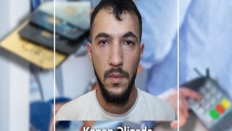 Təqaüd kartından pul oğurlayan şəxs saxlanıldı