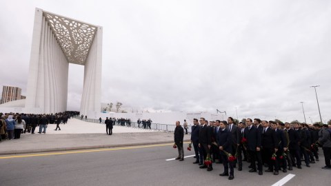 Vətən müharibəsi şəhidlərinin xatirəsi yad edilib