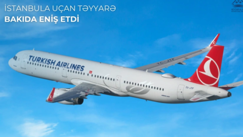 İstanbula uçan təyyarə məcburi Bakıya endi