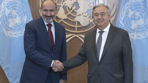 Paşinyan və Quterreş&nbsp;sülhü&nbsp;müzakirə etdi