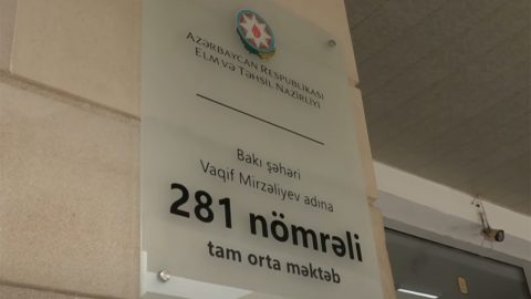 281 nömrəli məktəbdə QALMAQAL