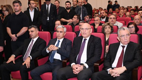 Rəsmilər Cabir İmanovun&nbsp;vida mərasimində - FOTO+VİDEO