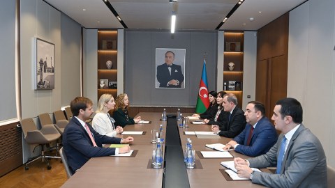 Ceyhun Bayramov ABŞ Dövlət Departamentini&nbsp;baş müşavirini qəbul edib