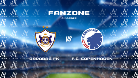 "Qarabağ-Kopenhagen" oyunundan əvvəl&nbsp;fan zona təşkil olunacaq