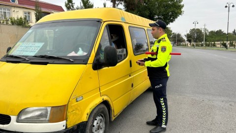 Sürücülük hüququ olmayanlar cərimələndi
