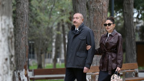 Bakıda yeni park - Prezident və xanımı açılışda iştirak etdi - FOTOLAR