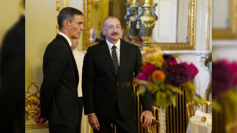 Prezident Kopenhagendə ziyafətdə iştirak etdi - FOTO