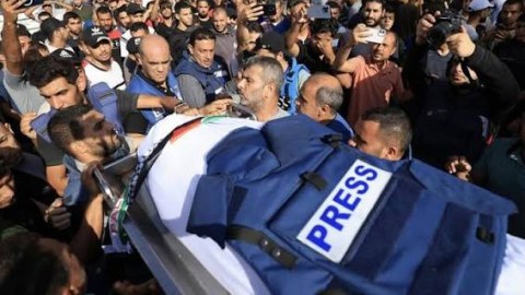Qəzzada ölən jurnalistlərin sayı 254-ə ÇATIB