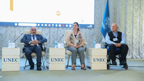 UNEC-də beynəlxalq konfrans keçirilir - FOTO