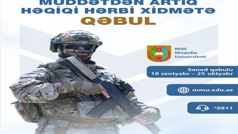 Orduda MAXE qəbulu davam edir