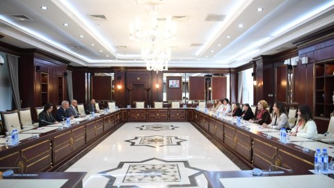 Türksoylu ölkələrin nümayəndələri Milli Məclisdə - FOTO