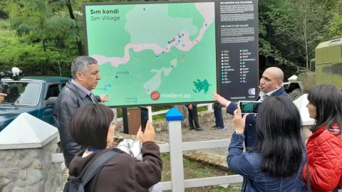 Cənub bölgəsinin yeni turizm məkanı - Sım kəndi