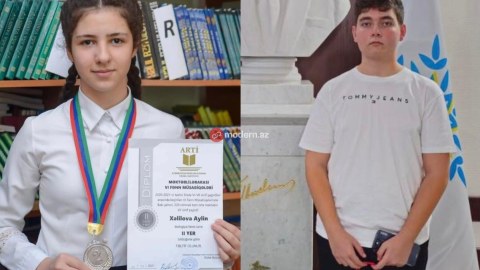 Bir sinfin 2 məzunu Prezident təqaüdünə layiq görüldü