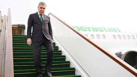 Berdiməhəmmədov Qəbələyə gəldi