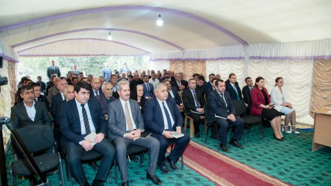 Rüstəm Xəlilov Varlı kəndində qəbul keçirdi - FOTO