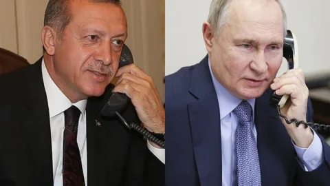 Ərdoğan Putinə zəng etdi