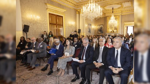 Leyla Əliyeva Londonda yüksəksəviyyəli iqlim dialoqunda iştirak etdi