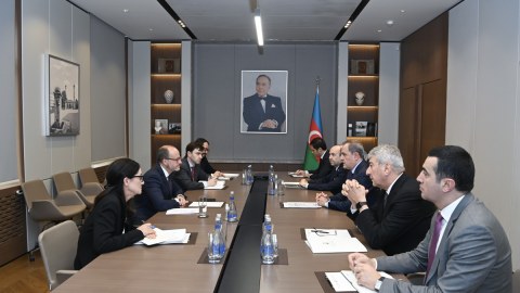 Ceyhun Bayramov İspaniyanın dövlət katibi ilə görüşdü