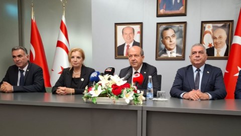 Ersin Tatar Qəbələ zirvəsindən danışdı