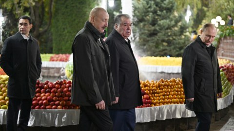 Prezident Düşənbədə şam yeməyində iştirak edir