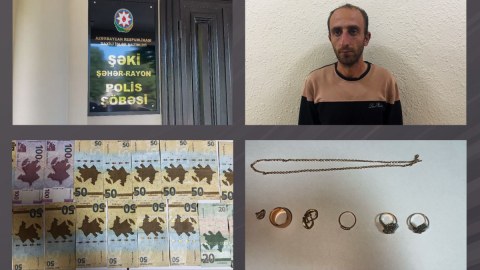 Oğurluq etdiyi evi yandıran şəxs tutuldu