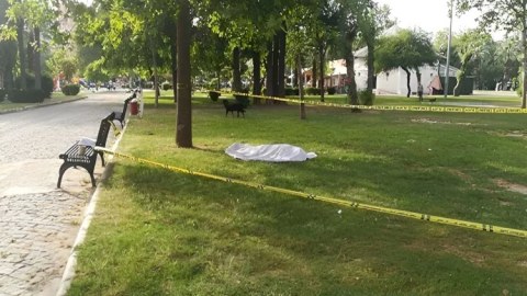 Parkda huşsuz vəziyyətdə aşkarlanan kişi ÖLDÜ