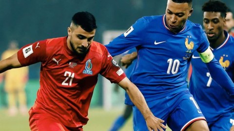 Fransa 3 qolla qələbə qazandı