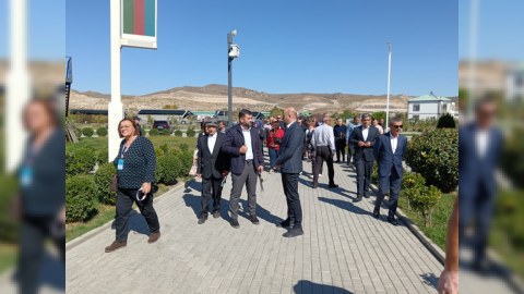 Beynəlxalq konfransın iştirakçıları Zəngilanda...