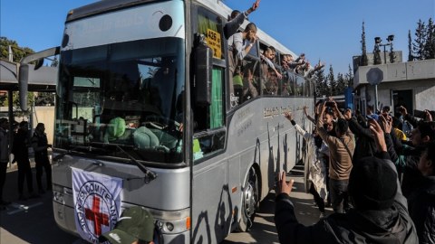 154 fələstinli məhbus&nbsp;Misirə gətirildi
