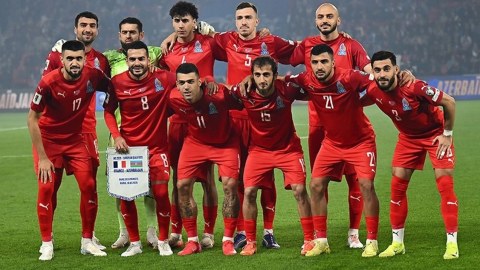 Azərbaycan-Ukrayna oyununda start heyətlər