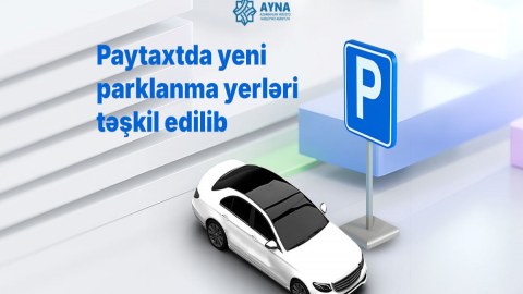 Bakıda yeni parklanma yerləri təşkil edildi