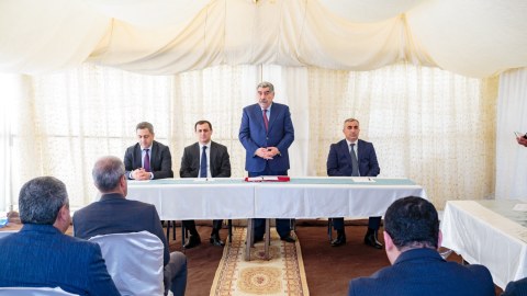 Rüstəm Xəlilov növbəti&nbsp;səyyar qəbul keçirdi - FOTO