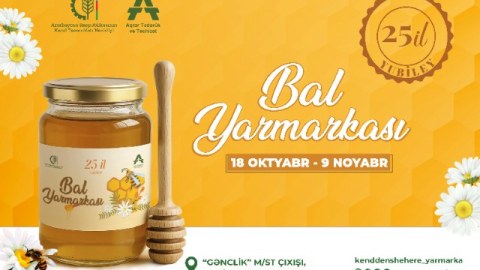 Bakıda bal yarmarkası keçiriləcək