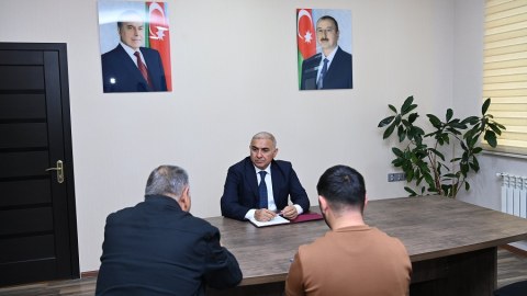 &ldquo;Azərişıq&rdquo;ın sədri Şamaxıda vətəndaşları qəbul edib