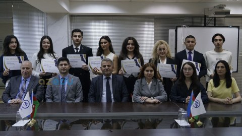 Azərbaycan Universitetinin &ldquo;Brend tələbə&rdquo;ləri mükafatlandırıldı - FOTO