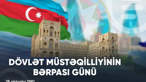 Dövlət Müstəqilliyinin Bərpası&nbsp;Günüdür