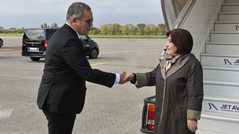 Sahibə Qafarova İsveçrədə