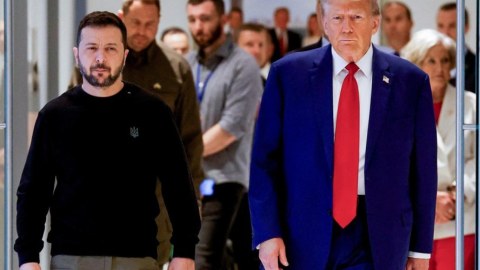 Tramp və Zelenski&nbsp;görüşü 2,5 saat davam etdi