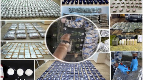 1 tondan çox narkotik dövriyyədən çıxarılıb