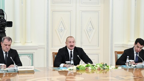 Biz bu dəstəyi həmişə hiss etmişik - İlham Əliyev